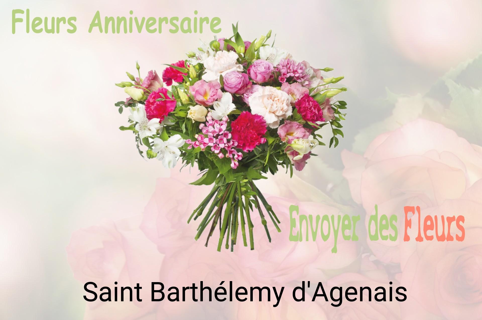 Bouquet de fleurs d’anniversaire livré à Saint-Barthélemy-d'Agenais