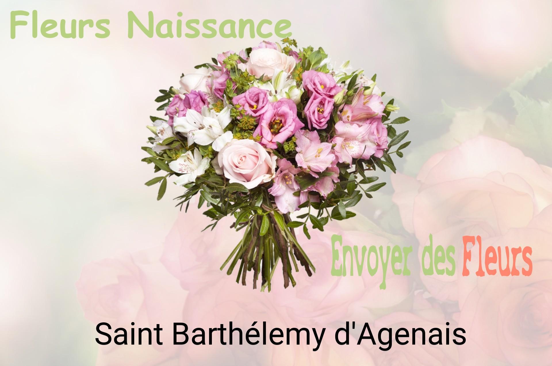 Bouquet de fleurs de naissance livré à Saint-Barthélemy-d'Agenais