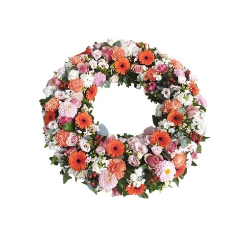 COURONNE DE FLEURS DEUIL SAINT-BARTHELEMY-D-AGENAIS